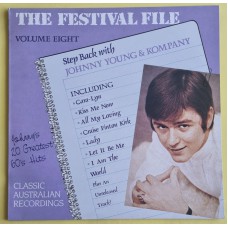JOHNNY YOUNG AND KOMPANY Step Back With.... The Festival File Volume Eight (Festival Records – L 19008) Australia 1988 LP of mid-60s recordings (Rock, Pop)